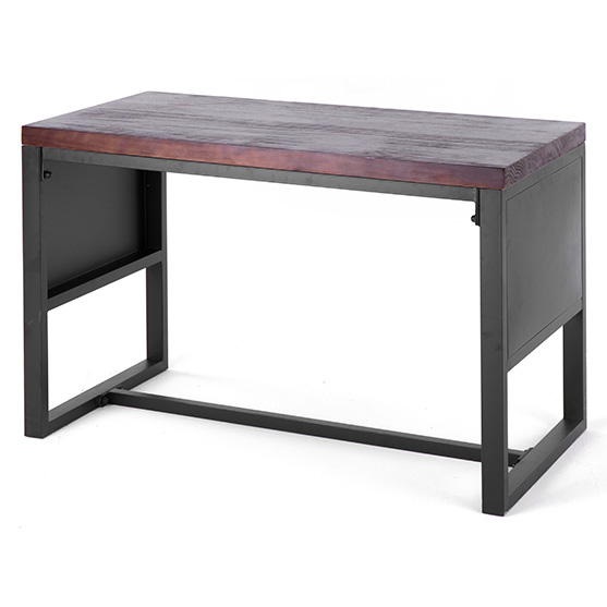 Custom order & ready to ship metal dinning table with solid wood top, sizes and colors defined by you