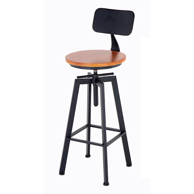 Custom order &ready to ship industrial metal bar stool or chair with kinds of combination, sizes & colors & logos defined by you